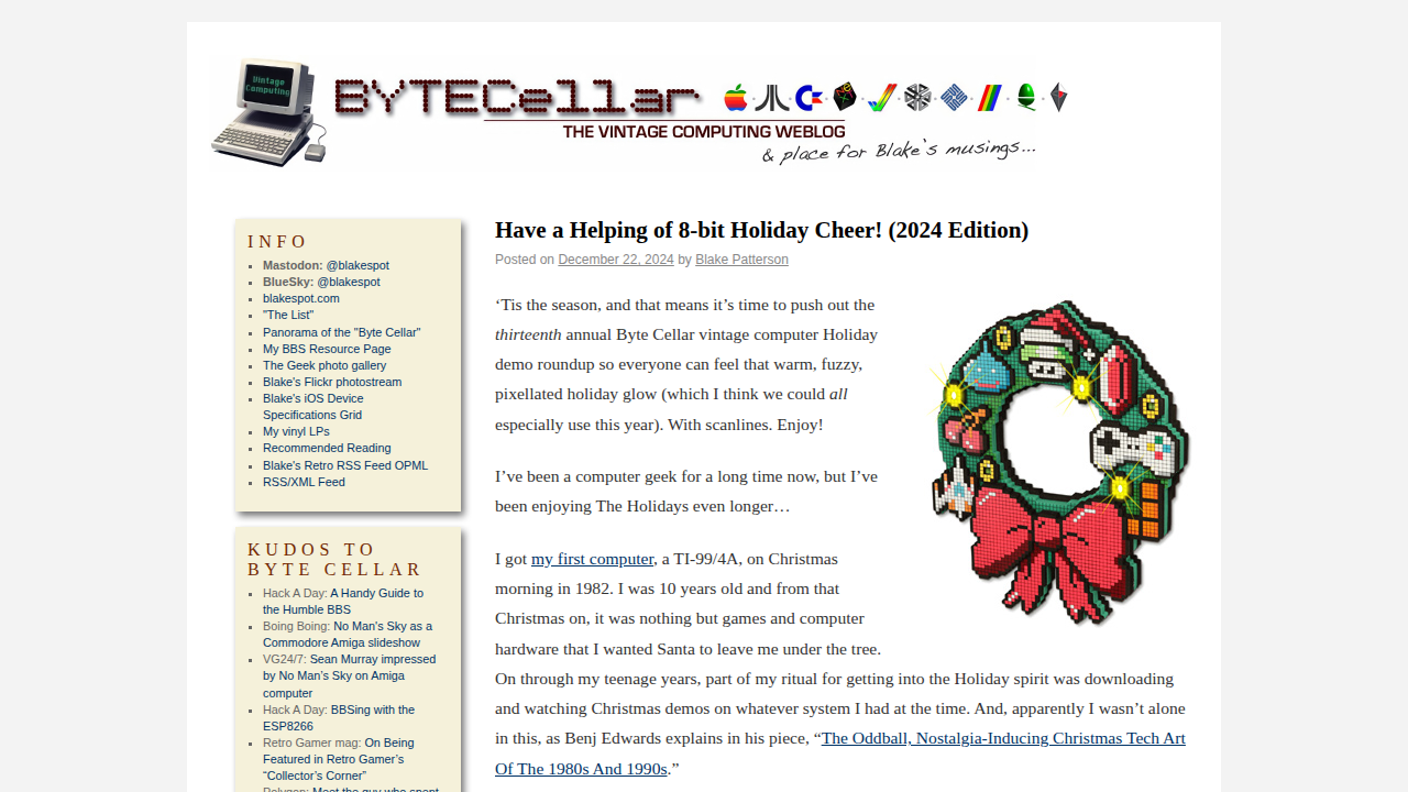 Byte Cellar - The Vintage Computing Weblog