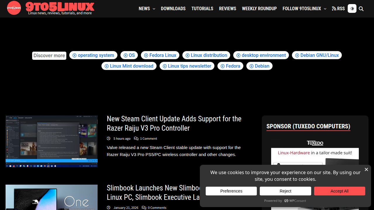 9to5Linux - Linux news, reviews, tutorials, and more