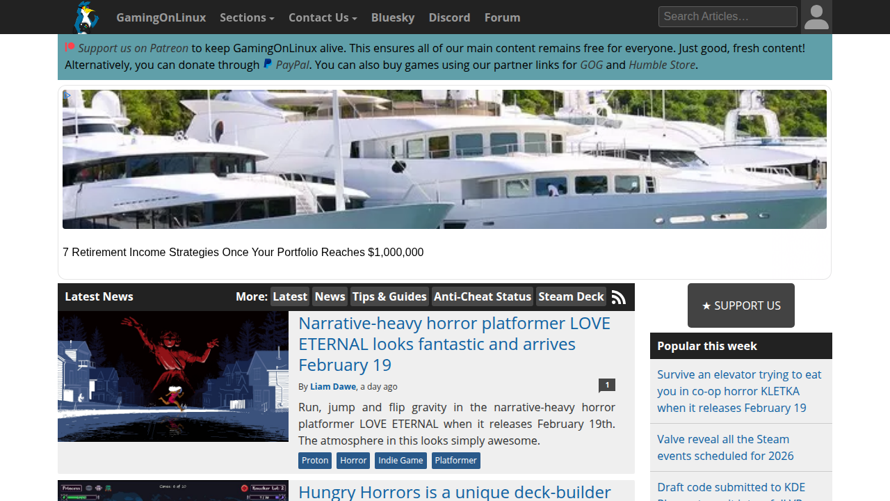 Linux, SteamOS, Steam Deck gaming | GamingOnLinux