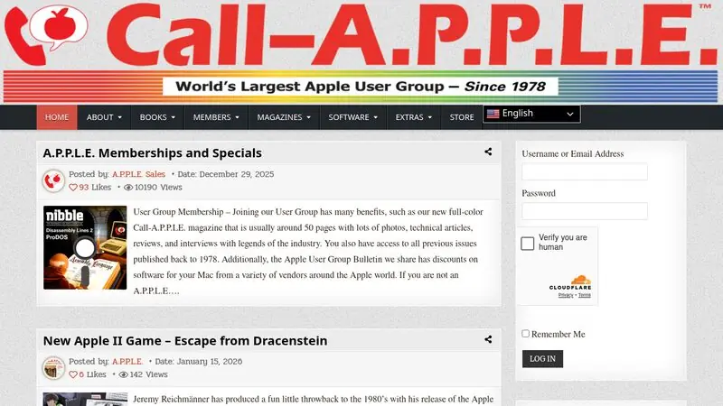 Call-A.P.P.L.E. – Worlds Largest Apple User Group – Since 1978