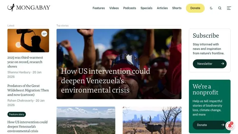 Conservation and environmental science news - Mongabay