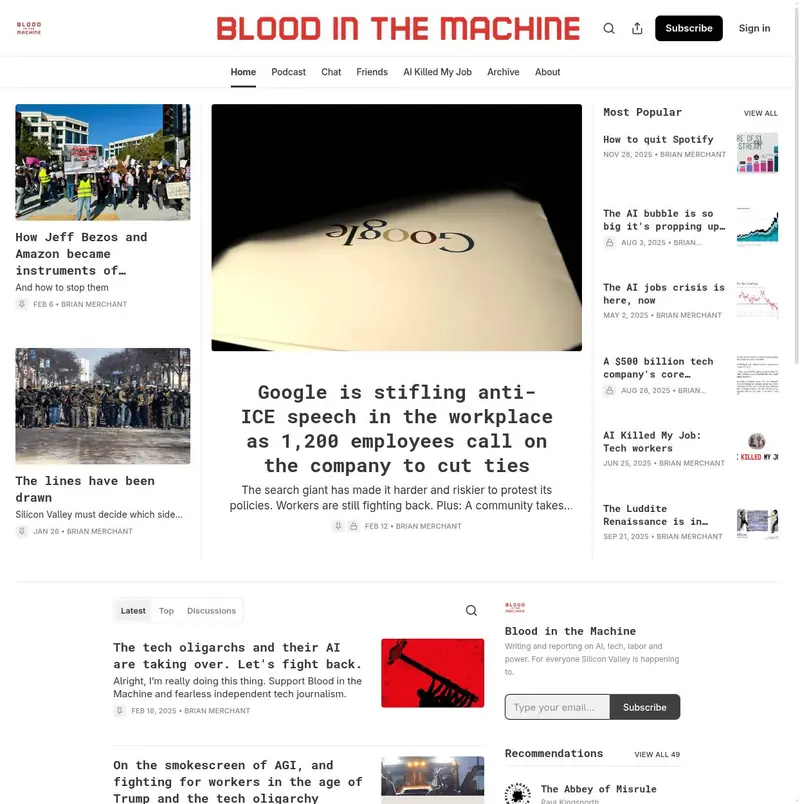 Blood in the Machine | Brian Merchant